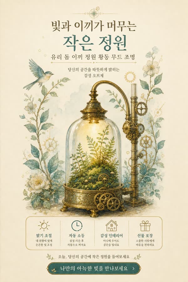 리빙 · 테라리움 무드램프