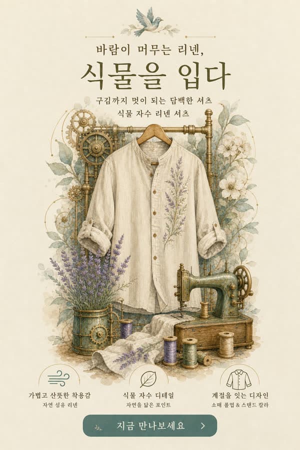 패션 · 리넨 아틀리에 셔츠